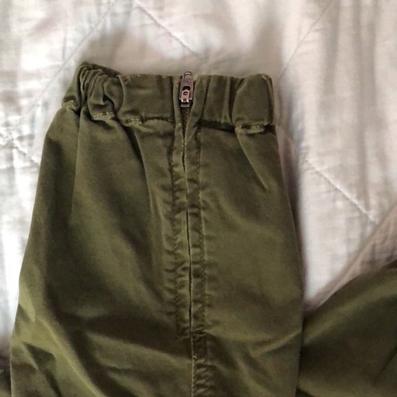 Nili Lotan navy green jean joggers - Picture 7 of 8